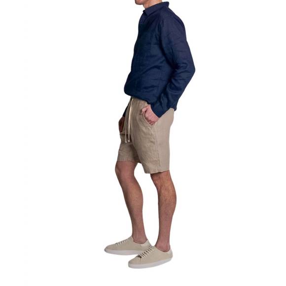 NEW VINCE lightweight hemp shorts in pumas rock